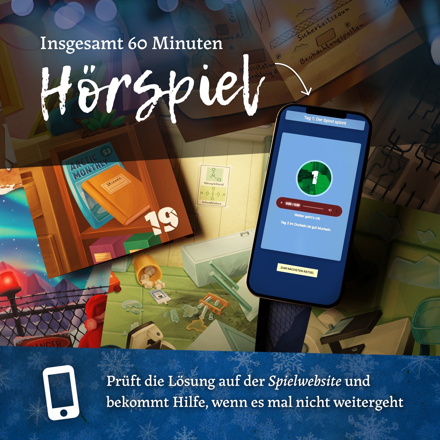 Rätsel-Adventskalender: Der Arktis Fall