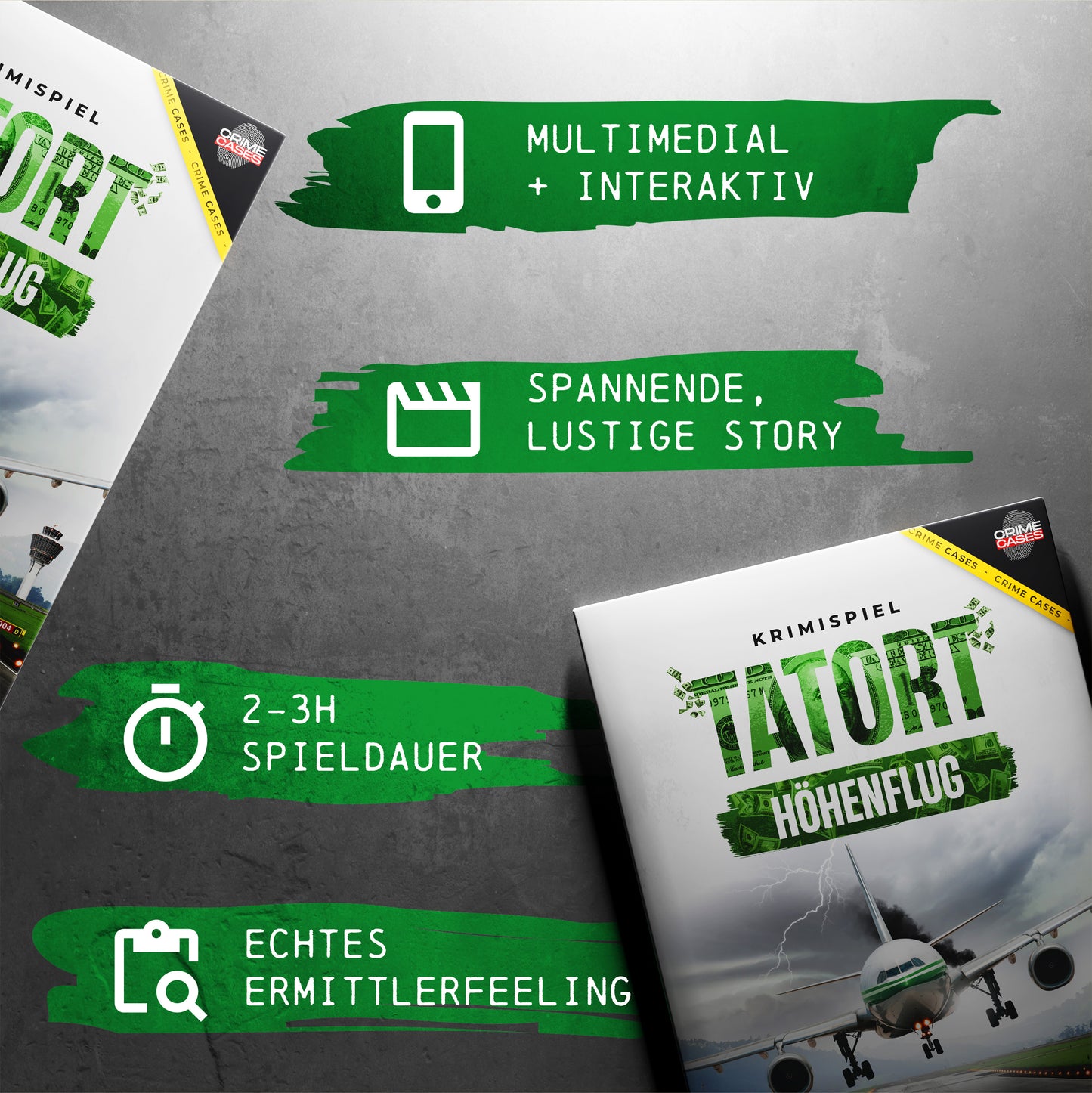 Krimispiele: Traumschiff + Höhenflug + Fehltritt