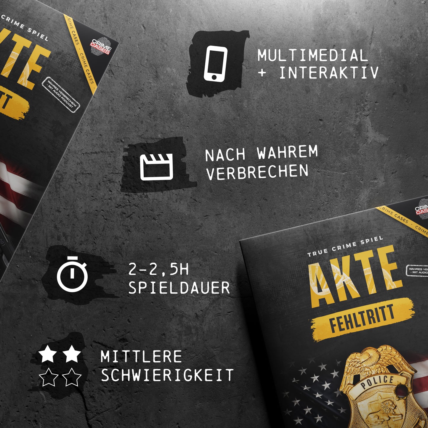 True Crime Spiel: Akte Fehltritt