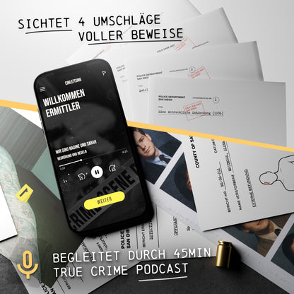 True Crime Spiel: Akte Fehltritt
