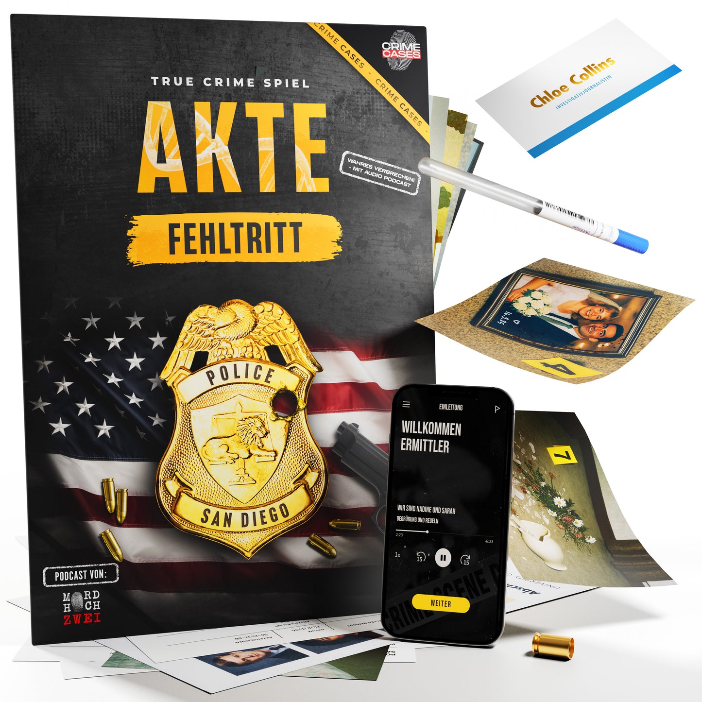 True Crime Spiel: Akte Fehltritt