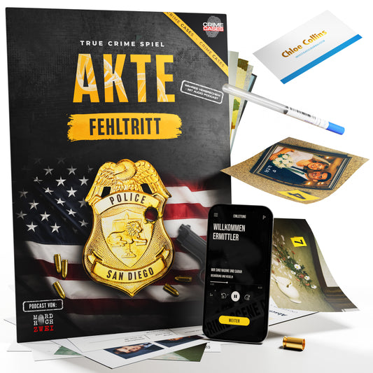 True Crime Spiel: Akte Fehltritt
