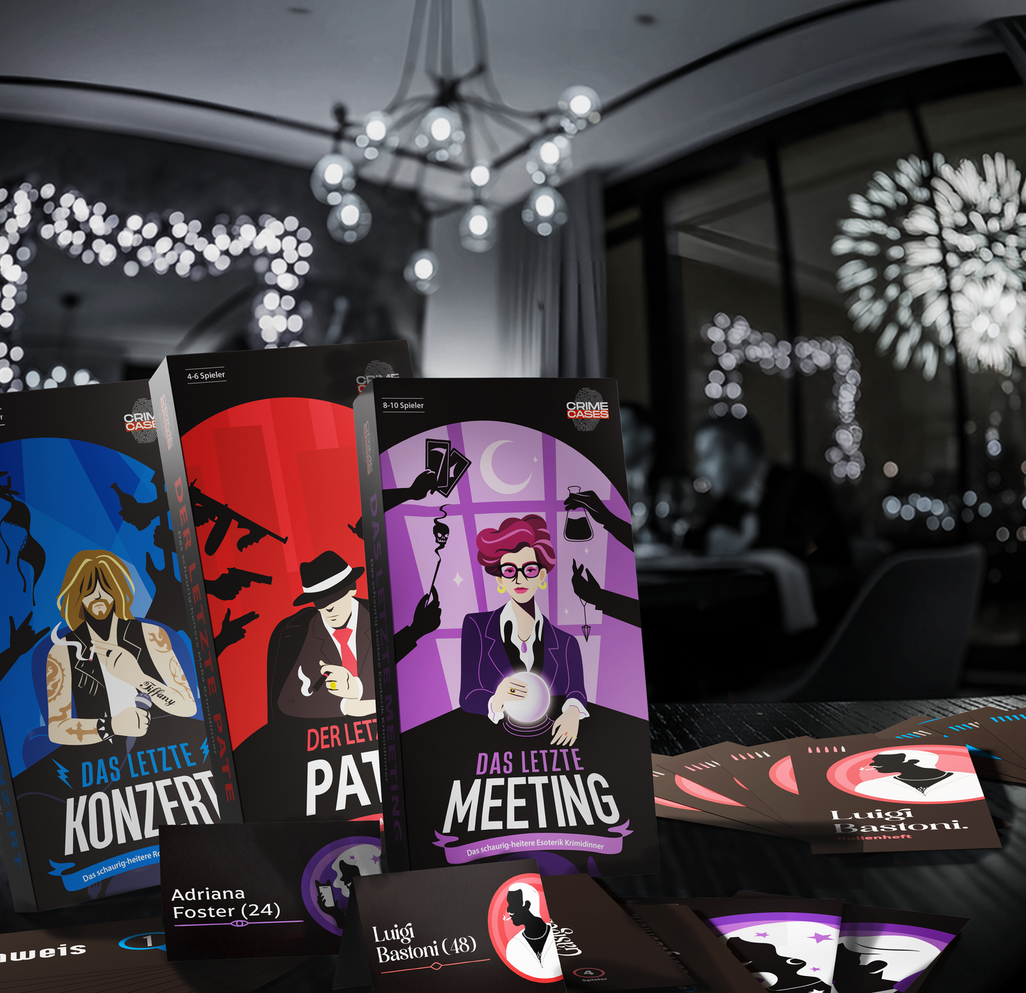 Krimidinner Bundle: 3 Spiele