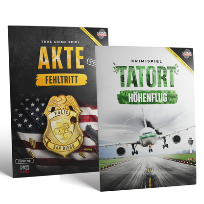 Krimispiele Bundle: Höhenflug + Fehltritt