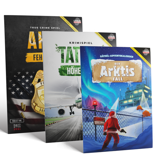 Krimispiele: Fehltritt + Höhenflug + Adventskalender: Arktis