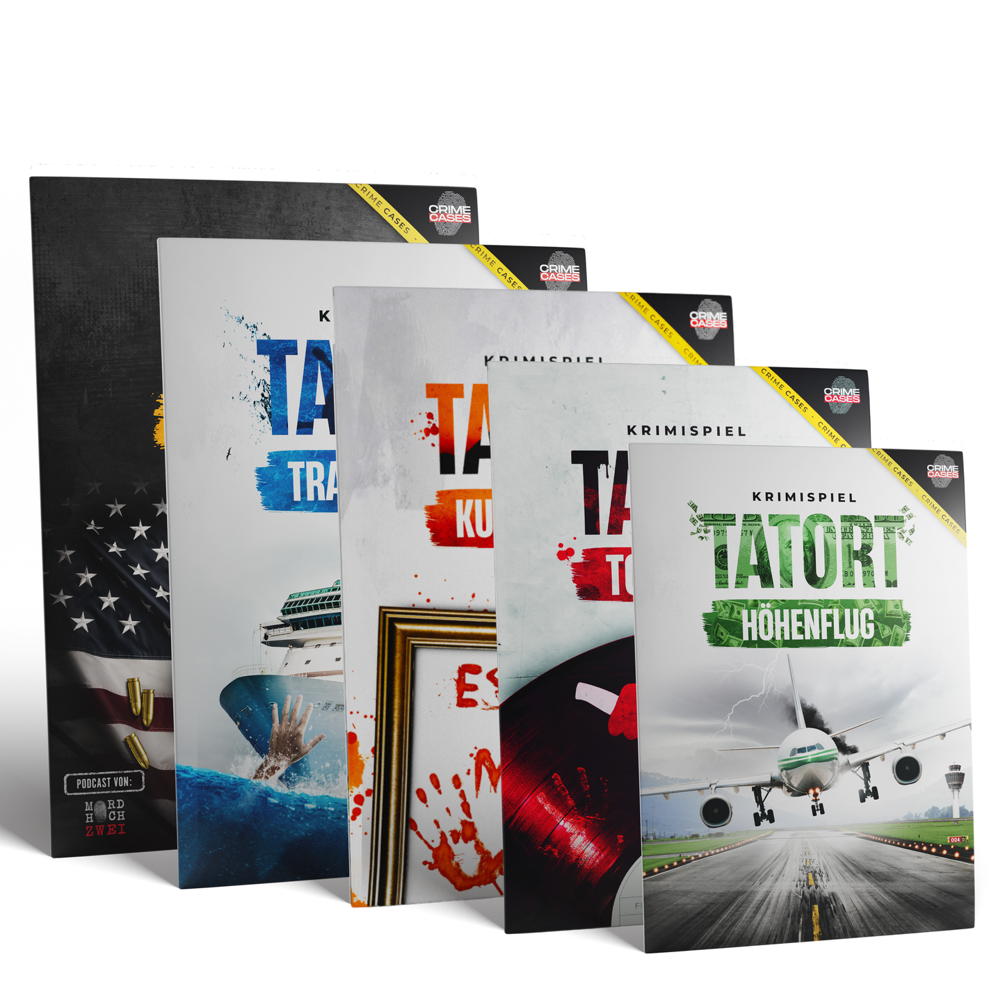 Krimispiel Fallakten: Mix&Match-Bundle