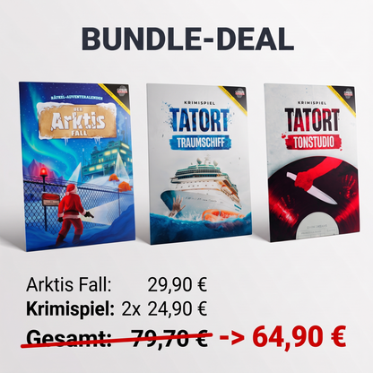 Advents-Deal: Arktis Adventskalender + Krimispiel Fälle