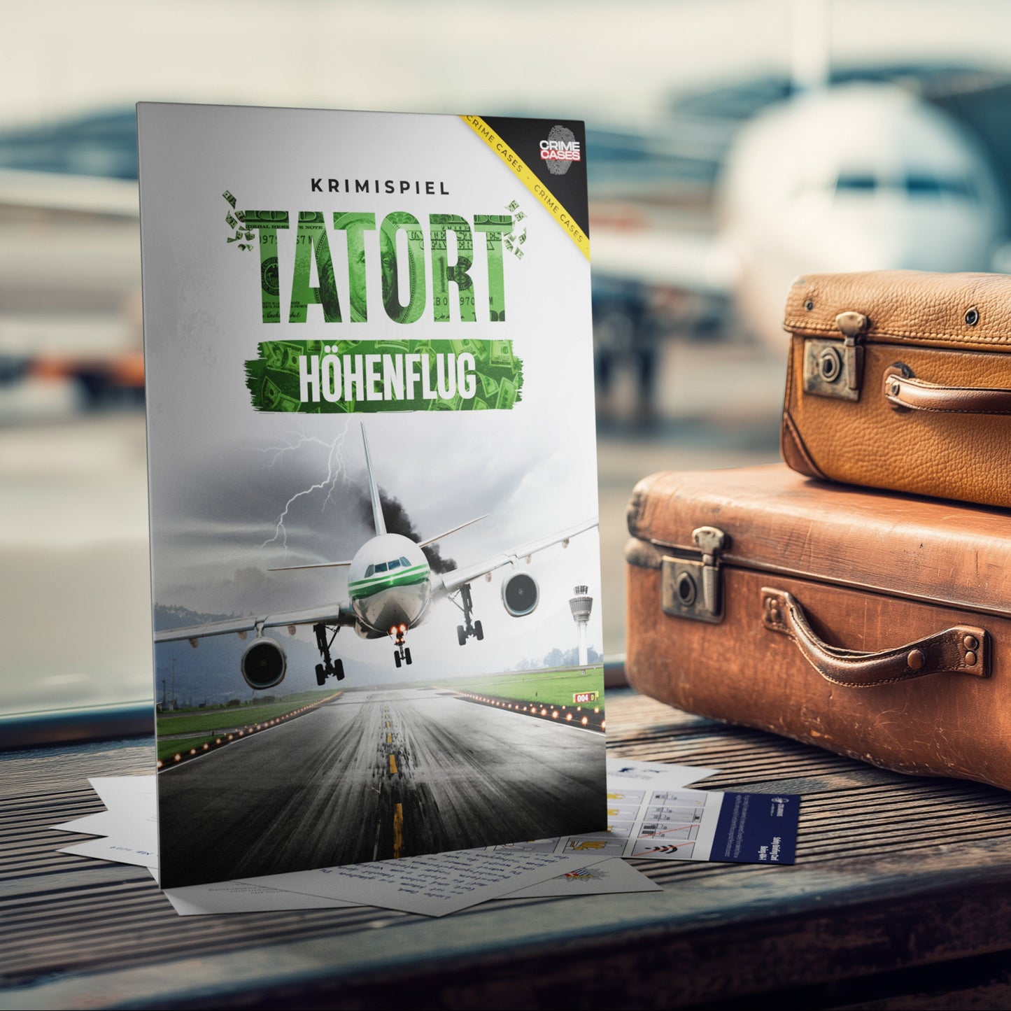 Krimispiel: Tatort Höhenflug